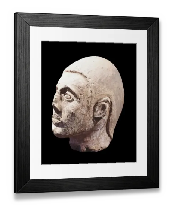 Framed Print : Etruscan antefix Framed Print : Etruscan antefix