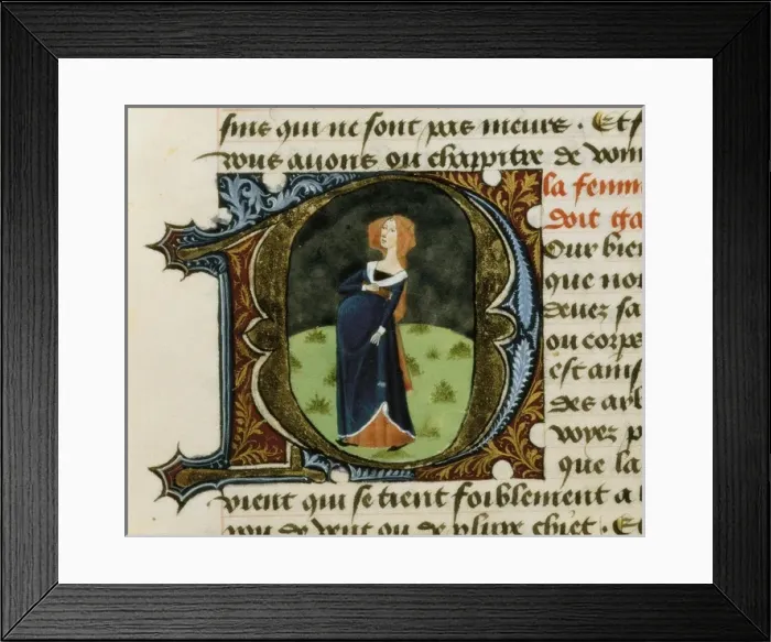 Framed Print : FIRENZE, Aldebrando da. Treaty of Medicine, 1356 Framed Print : FIRENZE, Aldebrando da. Treaty of Medicine, 1356