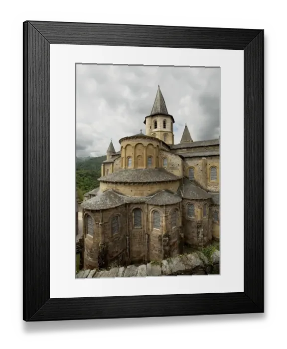 Framed Print : Francia. Conques. Sainte-Foy Abbey Framed Print : Francia. Conques. Sainte-Foy Abbey