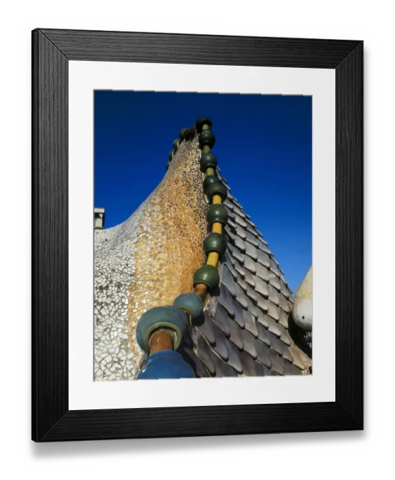 Framed Print : GAUDI, Antoni. Batlluse Framed Print : GAUDI, Antoni. Batlluse