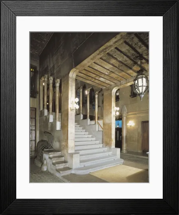 Framed Print : GAUDI, Antoni. G Framed Print : GAUDI, Antoni. G