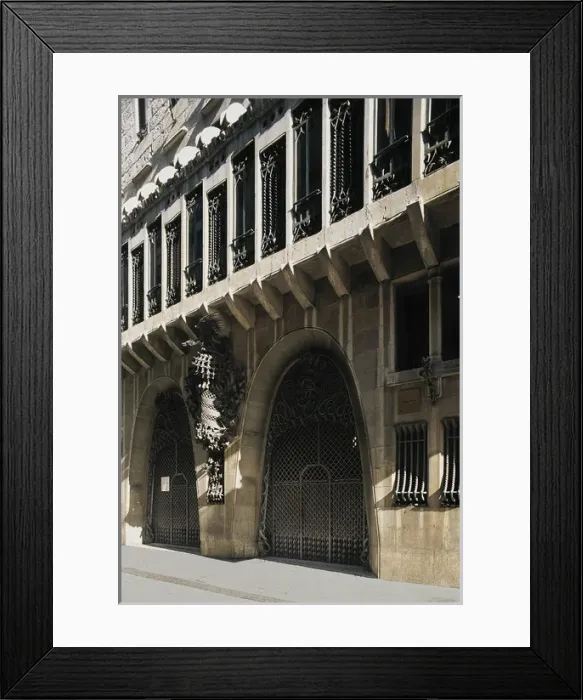 Framed Print : GAUDI, Antoni. G Framed Print : GAUDI, Antoni. G