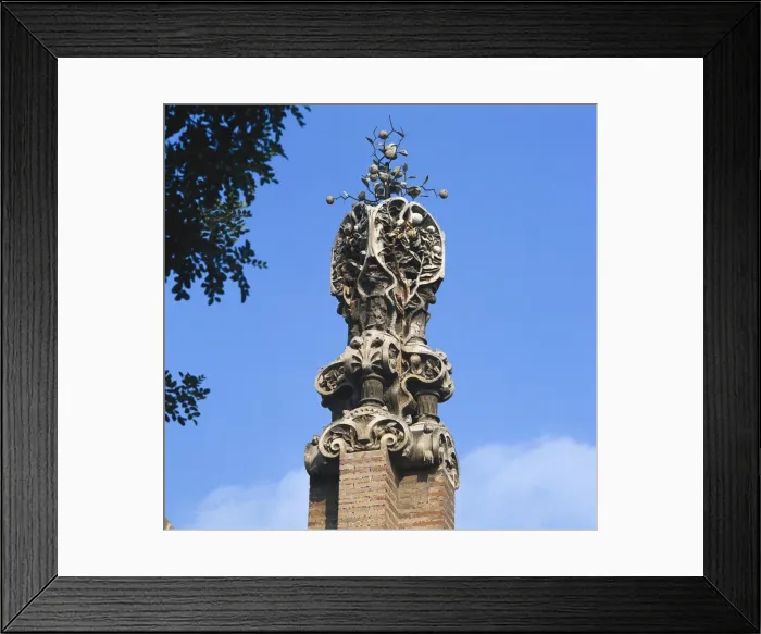 Framed Print : GAUDI, Antoni. G Framed Print : GAUDI, Antoni. G