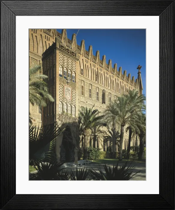 Framed Print : GAUDI, Antoni. Santa Teresa School Framed Print : GAUDI, Antoni. Santa Teresa School