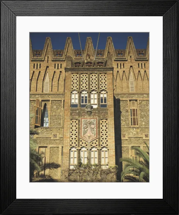 Framed Print : GAUDI, Antoni. Santa Teresa School Framed Print : GAUDI, Antoni. Santa Teresa School