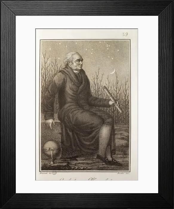 Framed Print : HERSCHEL, William. German astronomer Framed Print : HERSCHEL, William. German astronomer