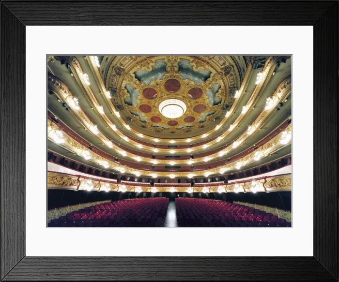 Framed Print : Gran Teatre del Liceu Framed Print : Gran Teatre del Liceu