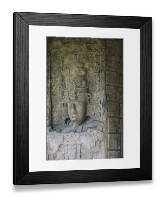 Framed Print : Guatemala. QuiriguᮠEstela maya Framed Print : Guatemala. QuiriguᮠEstela maya