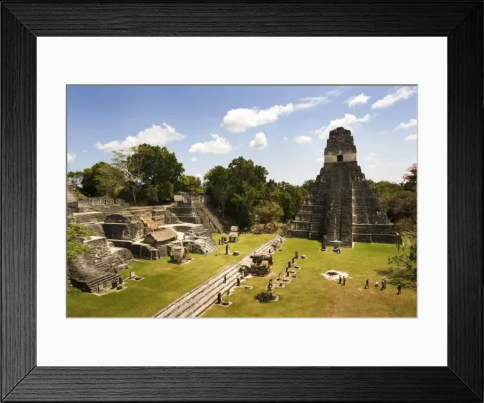 Framed Print : Guatemala. Tikal. Maya Art Framed Print : Guatemala. Tikal. Maya Art