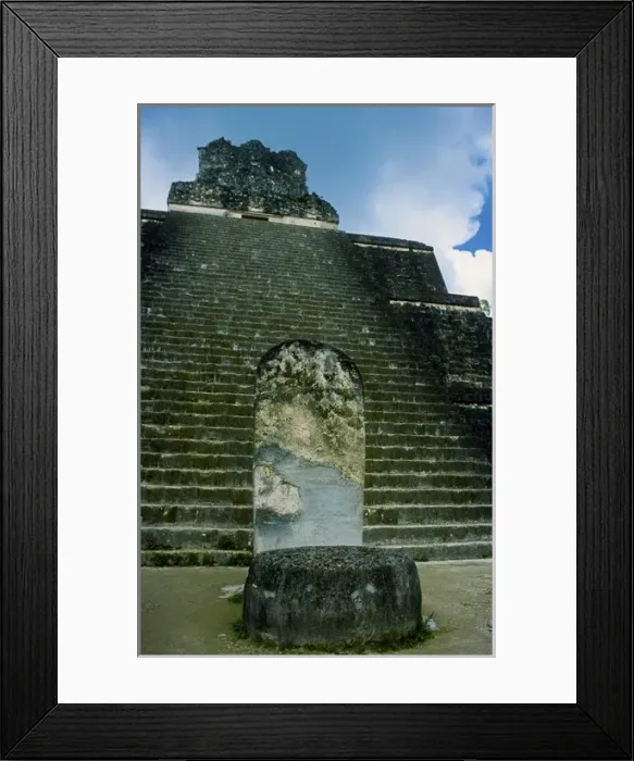 Framed Print : Guatemala. Tikal. Maya Art Framed Print : Guatemala. Tikal. Maya Art