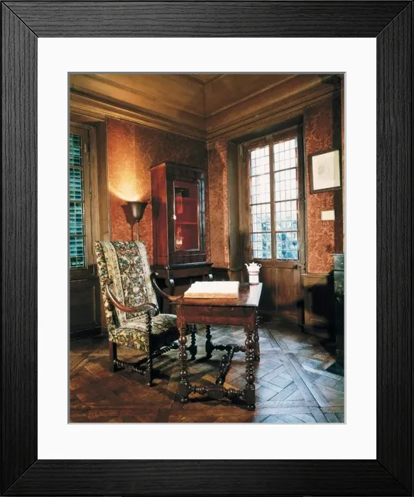 Framed Print : Honore Balzac. Office Framed Print : Honore Balzac. Office