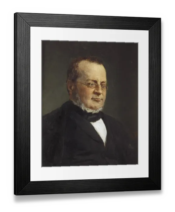 Framed Print : INDUNO, Girolamo. Portrait of Camillo Framed Print : INDUNO, Girolamo. Portrait of Camillo