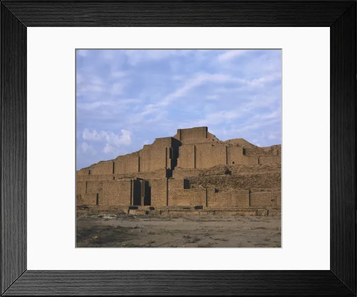 Framed Print : Iran. Tchogha Zanbil. Ziggurat Framed Print : Iran. Tchogha Zanbil. Ziggurat