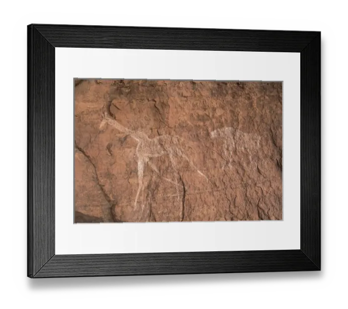 Framed Print : Libya. Tadrart Acacus. Archaeology Framed Print : Libya. Tadrart Acacus. Archaeology