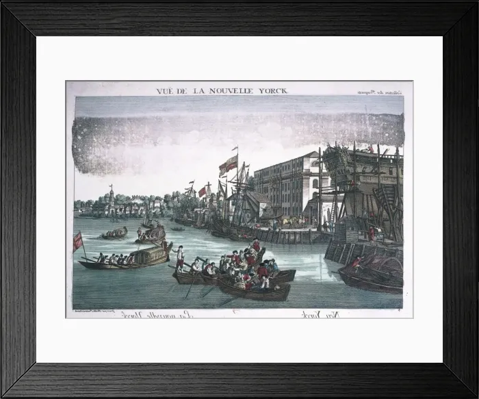 Framed Print : New York (18th c. ) Framed Print : New York (18th c. )