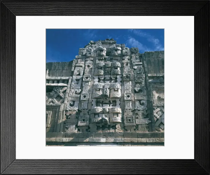 Framed Print : Mexico. Uxmal. Maya city. Nunnery Quadrangle Framed Print : Mexico. Uxmal. Maya city. Nunnery Quadrangle