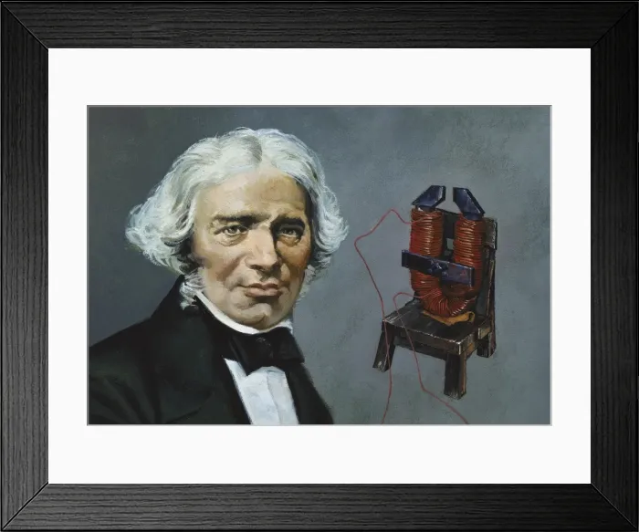 Framed Print : Michael Faraday Framed Print : Michael Faraday