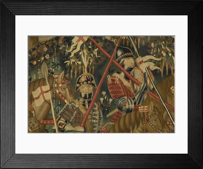 Framed Print : Pastrana Tapestries, 1471 c Taking of Tanger Framed Print : Pastrana Tapestries, 1471 c Taking of Tanger