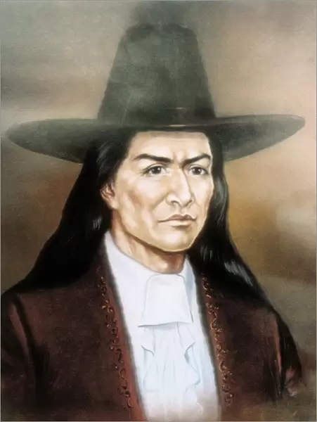 Portrait of Tupac Amaru II. Painting
