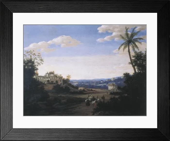 Framed Print : POST, Frans. Landscape of Pernambuco Framed Print : POST, Frans. Landscape of Pernambuco