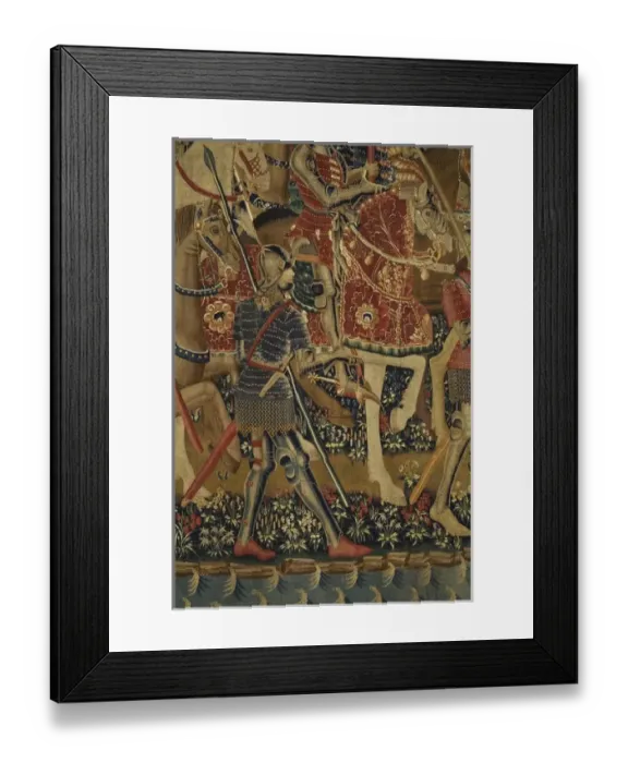 Framed Print : Pastrana Tapestries, 1471 c Taking of Tanger Framed Print : Pastrana Tapestries, 1471 c Taking of Tanger