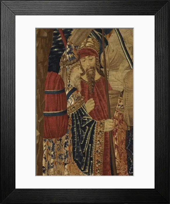 Framed Print : Pastrana Tapestries, 1471 c Taking of Tanger Framed Print : Pastrana Tapestries, 1471 c Taking of Tanger