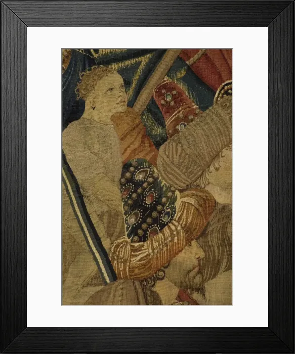Framed Print : Pastrana Tapestries, 1471 c Taking of Tanger Framed Print : Pastrana Tapestries, 1471 c Taking of Tanger