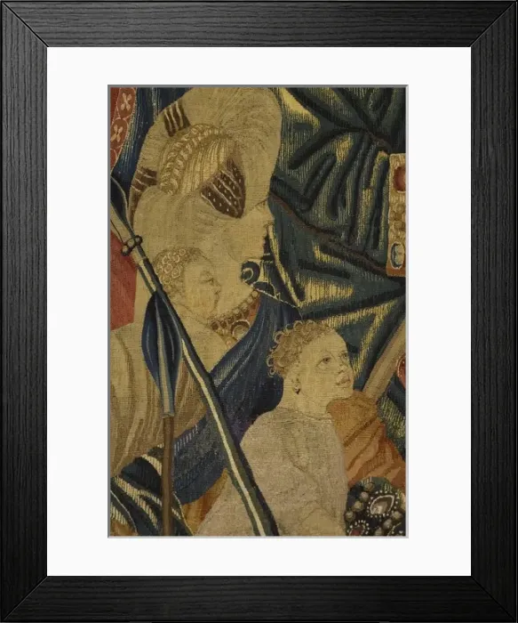 Framed Print : Pastrana Tapestries, 1471 c Taking of Tanger Framed Print : Pastrana Tapestries, 1471 c Taking of Tanger
