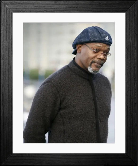 Framed Print : San SebastiᮮFestival 2007. Samuel L. Jackson Framed Print : San SebastiᮮFestival 2007. Samuel L. Jackson