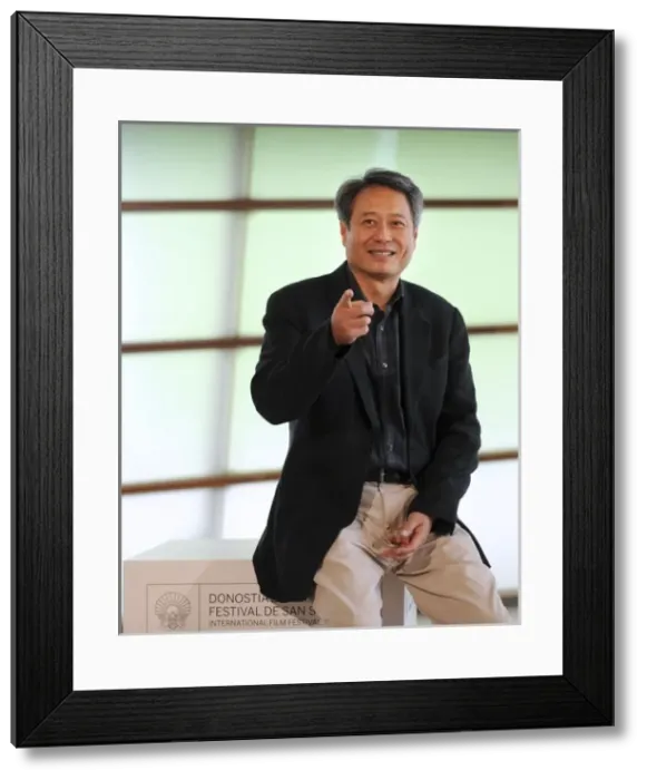 Framed Print : San SebastiᮮFestival 2009. Ang Lee Framed Print : San SebastiᮮFestival 2009. Ang Lee