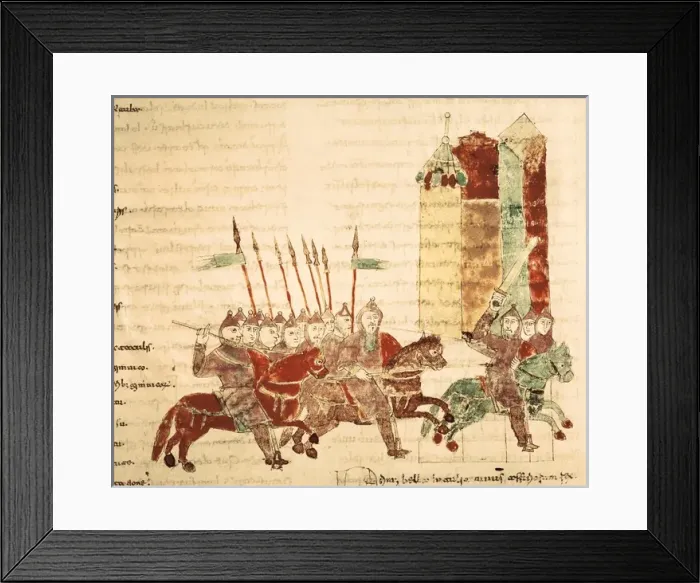 Framed Print : Rabanus Maurus. De Rerum Naturis, 11th c