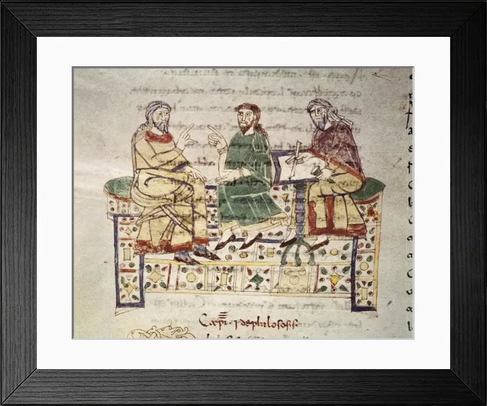 Framed Print : Rabanus Maurus. De Rerum Naturis, 11th c