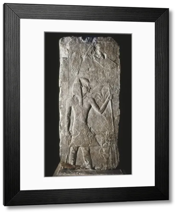 Framed Print : Relief of Menkahuor. Egyptian art Framed Print : Relief of Menkahuor. Egyptian art