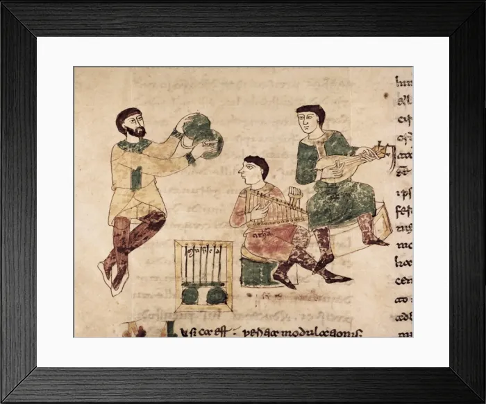 Framed Print : Rabanus Maurus. De Rerum Naturis, 11th c Framed Print : Rabanus Maurus. De Rerum Naturis, 11th c
