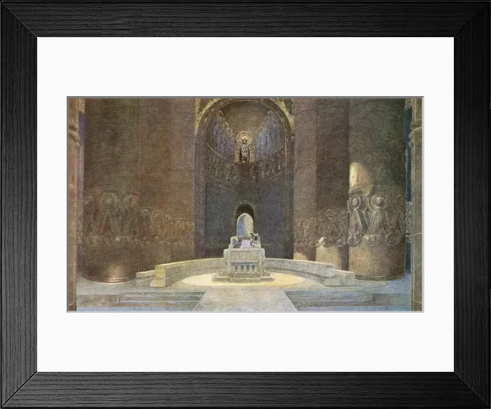 Framed Print : Richard Wagner. Parsifal Framed Print : Richard Wagner. Parsifal