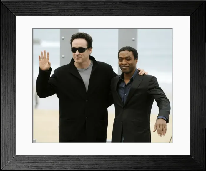 Framed Print : San SebastiᮮFestival 2009. J. Cusack, C. Ejiofor Framed Print : San SebastiᮮFestival 2009. J. Cusack, C. Ejiofor