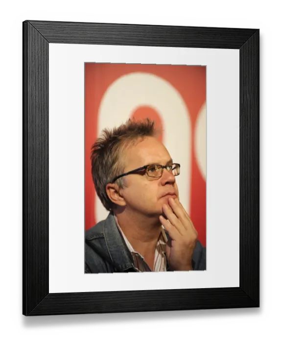 Framed Print : San SebastiᮮFestival 2009. Tim Robbins Framed Print : San SebastiᮮFestival 2009. Tim Robbins