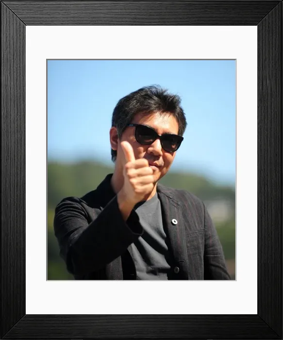 Framed Print : San SebastiᮮFestival 2010. Kim Jee Woon Framed Print : San SebastiᮮFestival 2010. Kim Jee Woon
