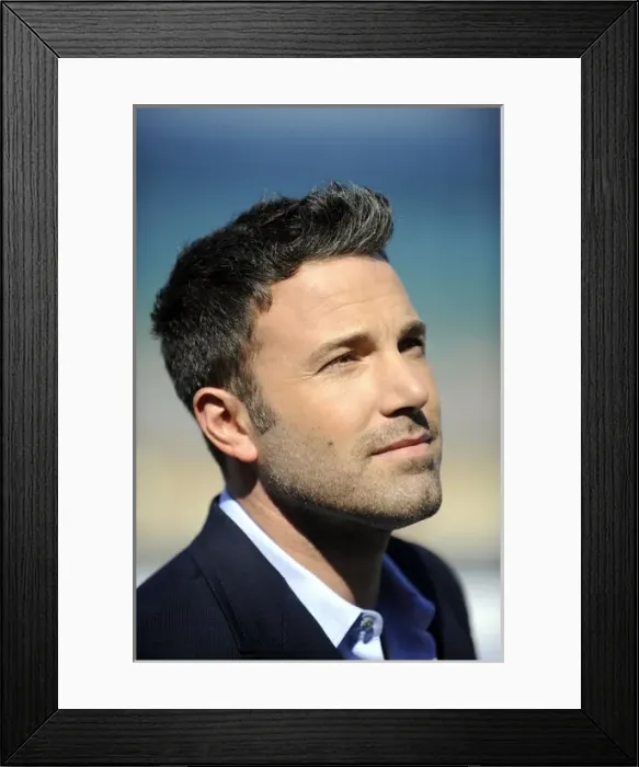 Framed Print : San SebastiᮮFestival 2012. Ben Affleck Framed Print : San SebastiᮮFestival 2012. Ben Affleck