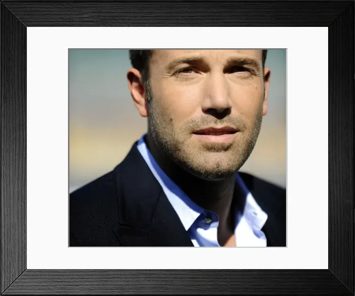 Framed Print : San SebastiᮮFestival 2012. Ben Affleck Framed Print : San SebastiᮮFestival 2012. Ben Affleck