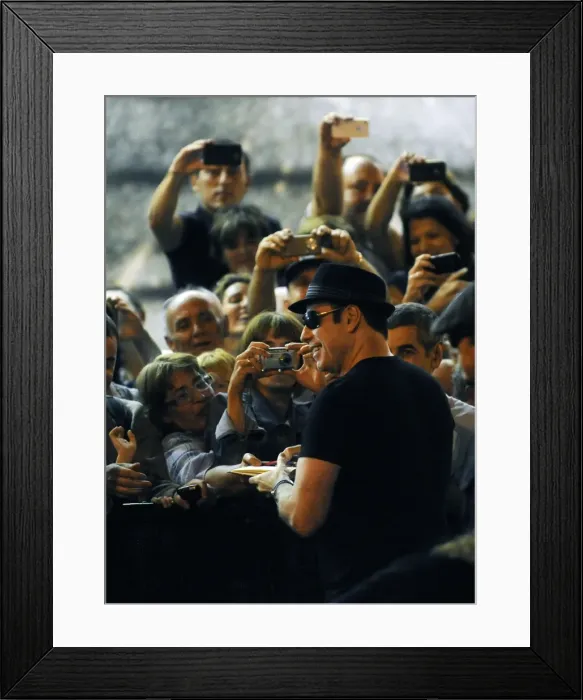 Framed Print : San SebastiᮮFestival 2012. John Travolta Framed Print : San SebastiᮮFestival 2012. John Travolta