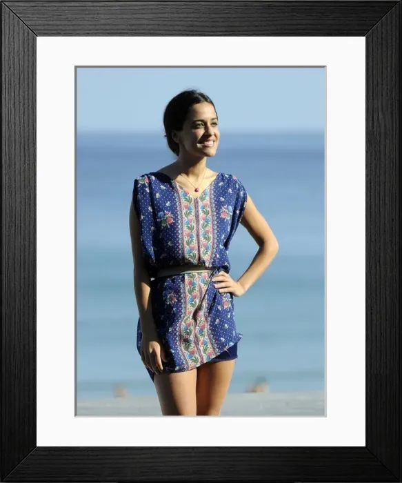 Framed Print : San SebastiᮮFestival 2012. Macarena Garc Framed Print : San SebastiᮮFestival 2012. Macarena Garc
