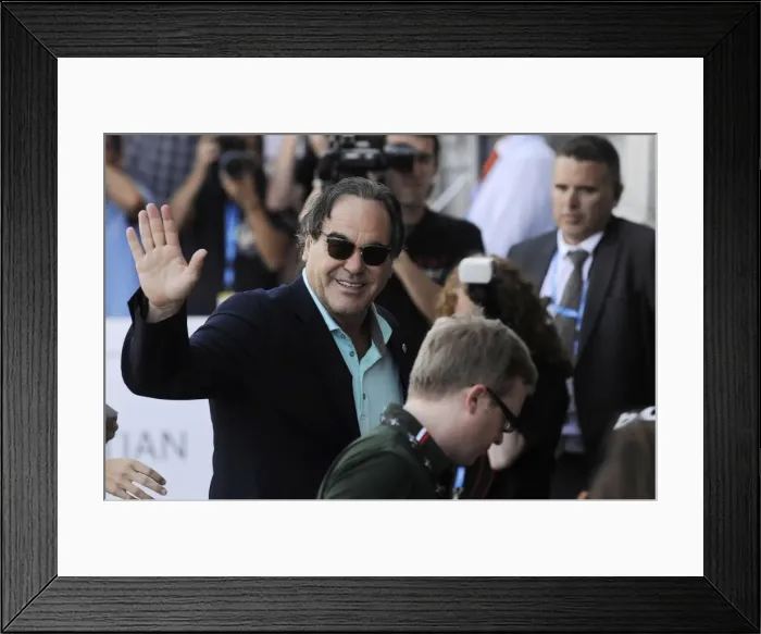 Framed Print : San SebastiᮮFestival 2012. Oliver Stone Framed Print : San SebastiᮮFestival 2012. Oliver Stone