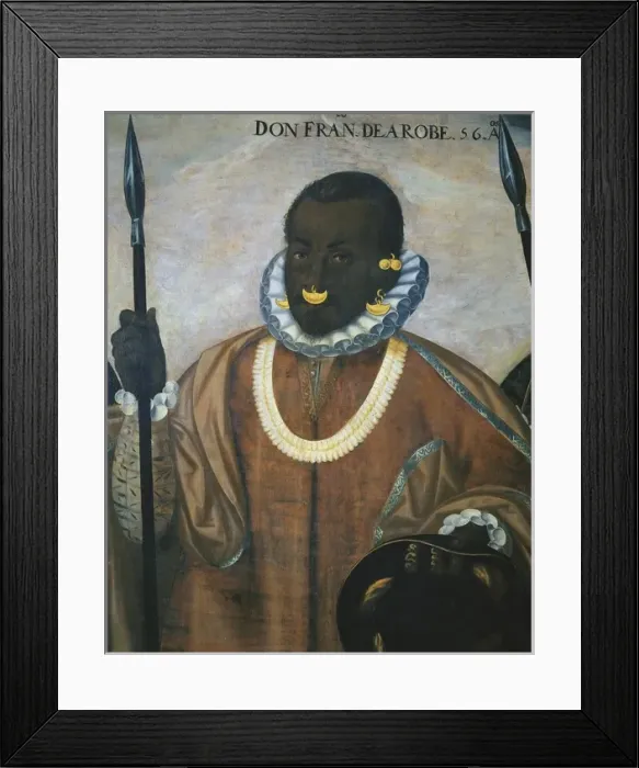 Framed Print : SANCHEZ GALQUE, AdriᮮWarriors of the Esmereldas Framed Print : SANCHEZ GALQUE, AdriᮮWarriors of the Esmereldas