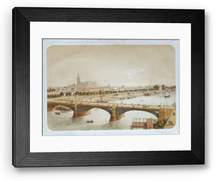 Framed Print : Sevilla (19th c. )