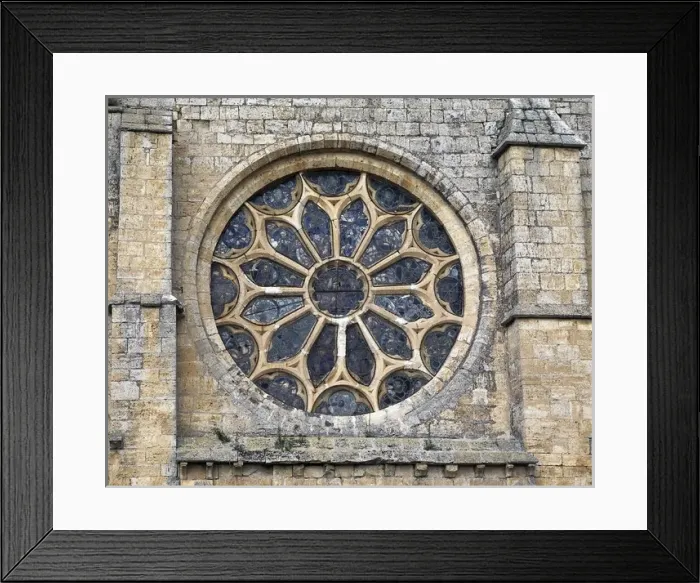 Framed Print : Spain. Castrojeriz. Collegiate church Framed Print : Spain. Castrojeriz. Collegiate church