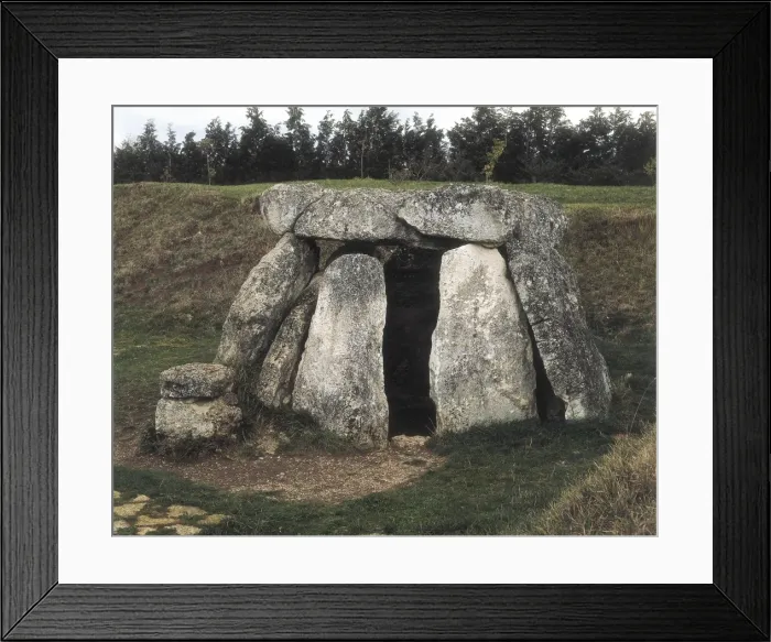 Framed Print : Spain. Eguilaz. Aizkomendi Dolmen Framed Print : Spain. Eguilaz. Aizkomendi Dolmen