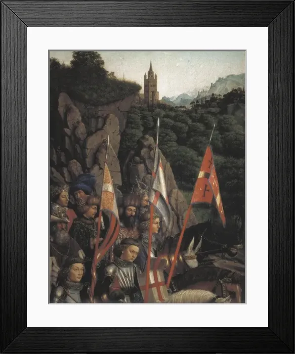 Framed Print : VAN EYCK, Hubert and Jan. Ghent Altarpiece Framed Print : VAN EYCK, Hubert and Jan. Ghent Altarpiece