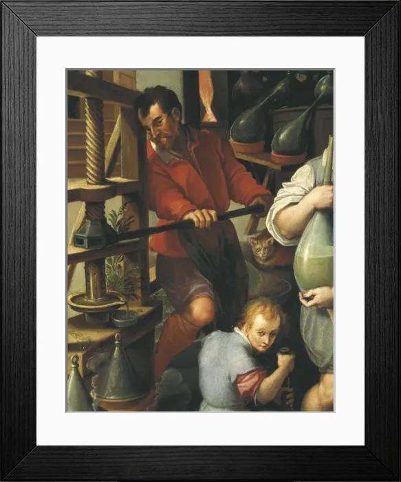 Framed Print : STRADANO, Giovanni Framed Print : STRADANO, Giovanni