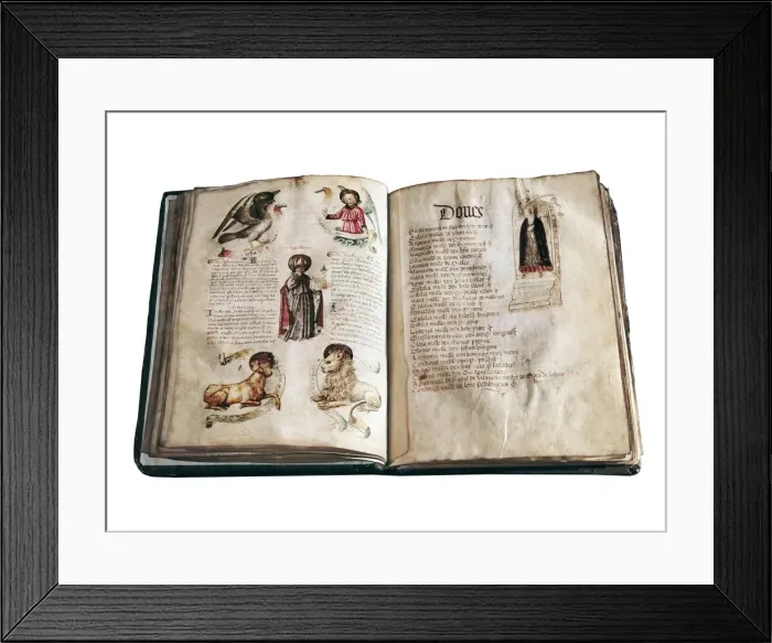 Framed Print : Tanners of Barcelona. Gremial book, 1402-1649 Framed Print : Tanners of Barcelona. Gremial book, 1402-1649